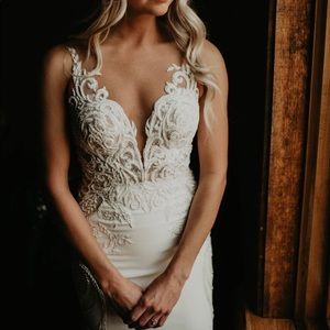 Martina Liana Wedding Gown: Style #1013 -ivory